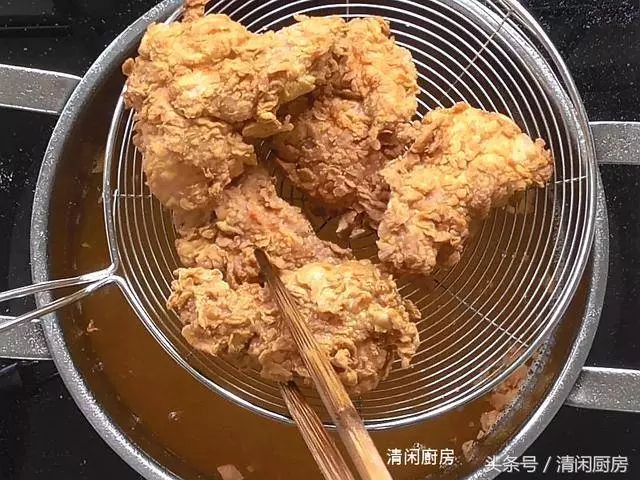 酥脆炸雞翅的做法,放冷了還可以保持酥脆