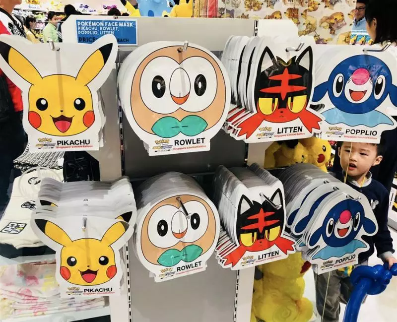 外國第一家Pokemon Center新加坡開張!不用到日本也可以買到Pokemon周邊了!