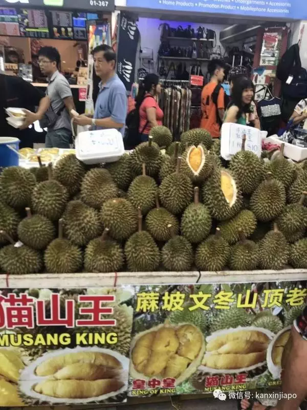 新加坡榴槤季到來,一個才3新幣
