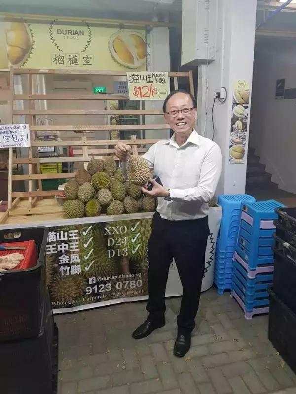 新加坡榴槤季到來,一個才3新幣