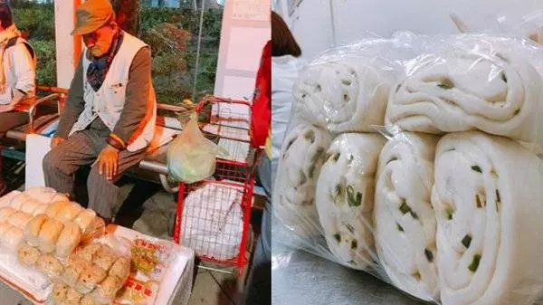 105歲爺爺賣饅頭 為養病兒不喊苦