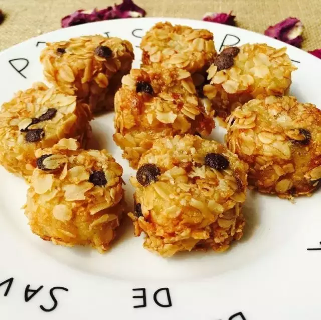 香蕉愛上麥片,麥片香蕉的做法