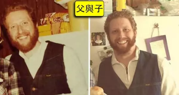 10張「絕對分辨不出誰是家長誰是小孩」的親子照片!網友看完後直呼:「根本是雙胞胎!」