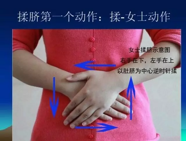 中醫:4種揉腹手法,讓你健脾胃,百病不纏