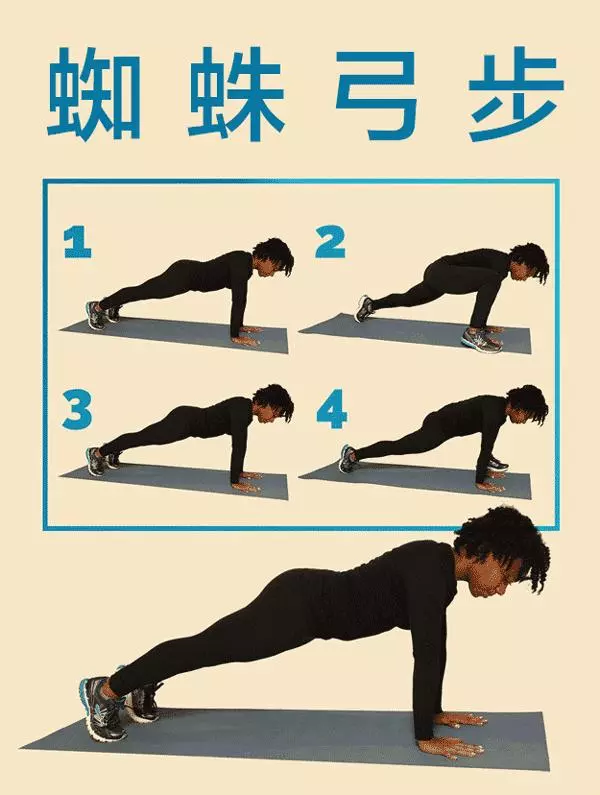 每日必練:12個最經典的室內健身動作!