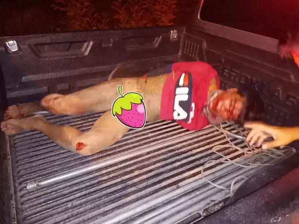 《活該》照片看起來真的很像豬頭!強壓23歲孕婦進草叢「」性侵「」 「」色狼「」遭正義哥毆打變「豬頭」!