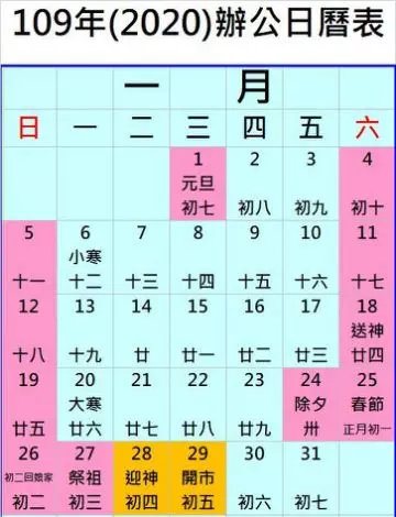 政院拍板! 明年起春節連假至少7天