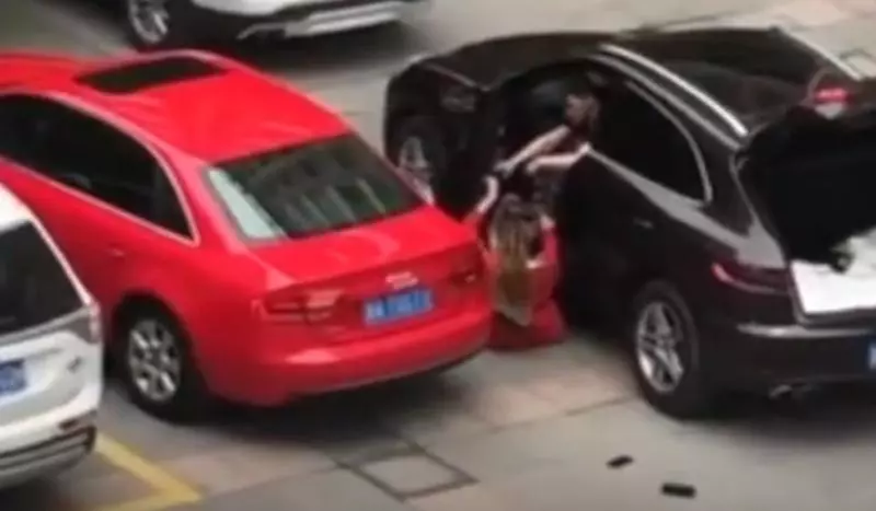 影/開保時捷殺人!女大生校園內哭鬧求和 慘遭狠男友輾壓重傷