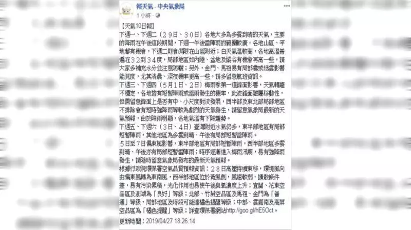 首波梅雨下週到!這天開始「劇烈天氣」恐引爆全台