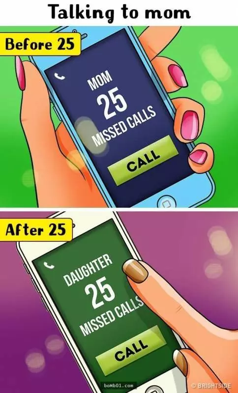 全中啊!不想承認也不行了…11個「25歲前 VS. 25歲後」的超明顯變化!