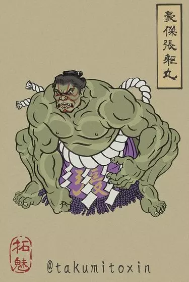 復仇者in「浮世繪風格」很可以! 鋼鐵人化身戰國武士無違和
