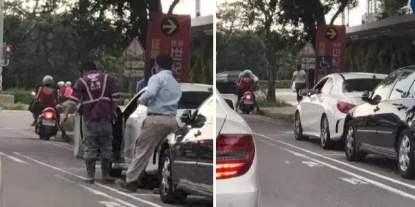 別小看任何人!工地男「腳踩破舊雨鞋」 突然走到路邊「接著默默上車」網一看傻眼:最低調有錢人