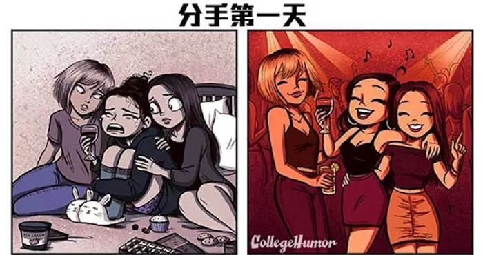 6張對比圖立馬知道「長期關系VS短期關系」~~~