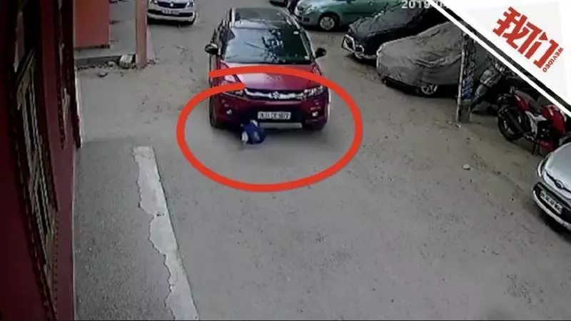 (內附視頻)只顧看手機 叔叔碾死侄!