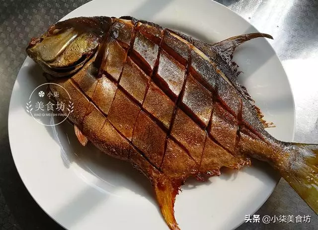 鯧魚最好吃做法,不用蒸,不用煎,招待客人必備,一次2斤不夠吃