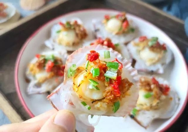 [雞扇蒸扇貝]這菜撐得住場面，美味健康少油，一上桌就光碟！