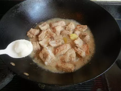 糖醋排骨正確做法,不加油不加水,色澤紅亮口感好,健康的美味!