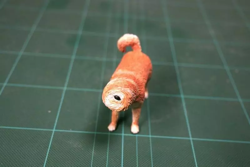 日本藝術家神還原「動物梗圖→超萌扭蛋」!實體「右鉤拳柴犬」網友被療癒敲碗:跪求量產我一次買