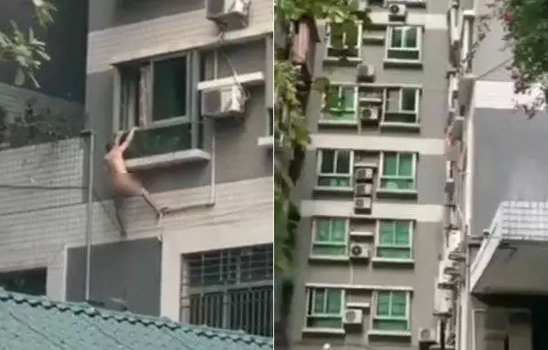 小王裸掛墜樓亡 家屬開告兩夫妻