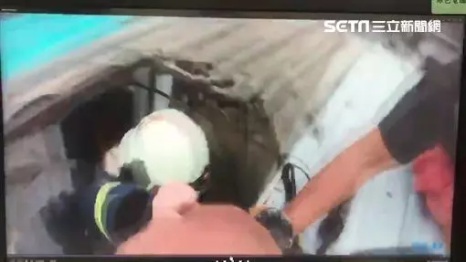 為救揚言跳樓醉漢 消防員踩空墜樓