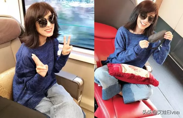 被64歲米雪迷住了,劉海長發甜美又少女,日常穿搭比年輕人還減齡