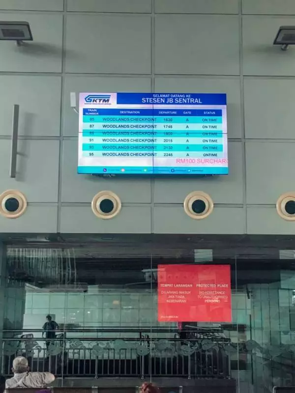 乘電動火車就能從吉隆玻去Singapore!費用大約只要RM57,不要只會自駕或飛機啦