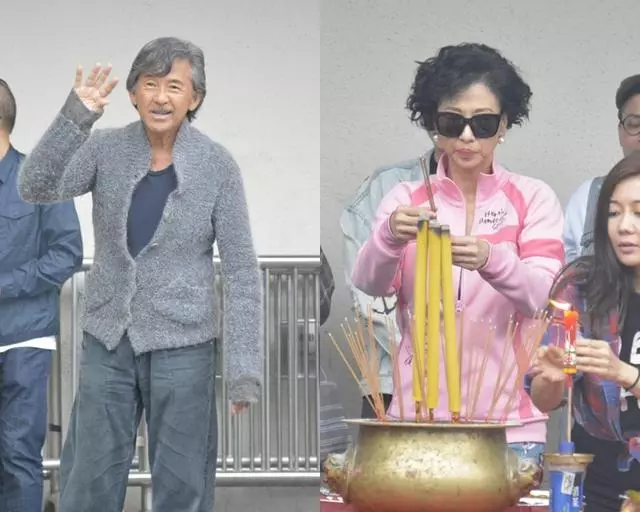 72歲林子祥為演唱會舉行拜神儀式,58歲太太葉倩文低調現身支持~