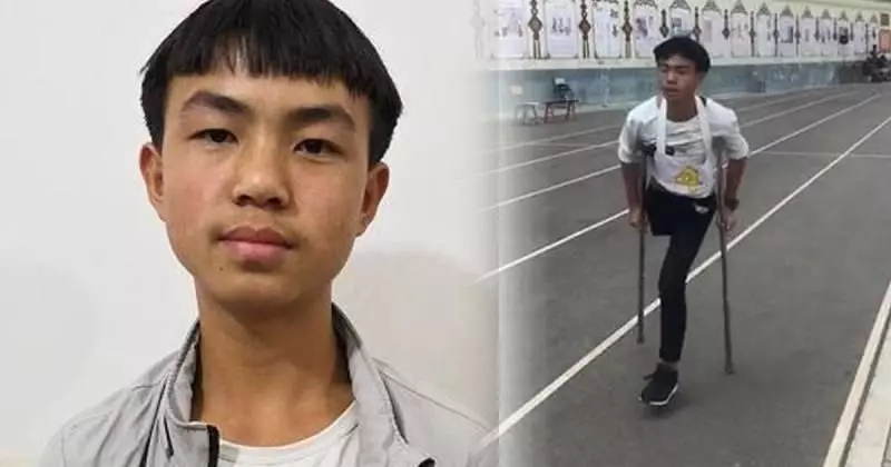 體育考試跑最後 老師含淚給滿分
