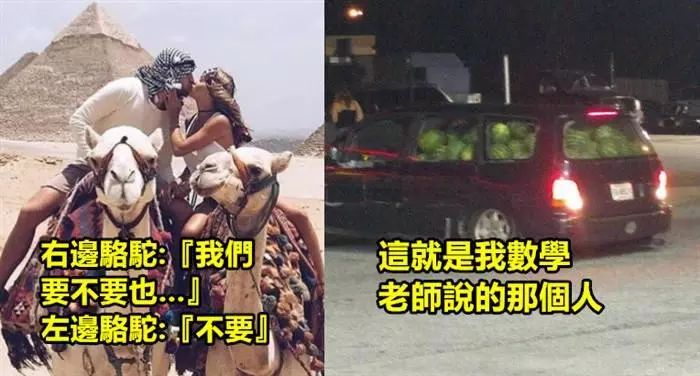16張加上『標題』,會讓人覺得怪怪的,不時也挺搞的有趣梗圖