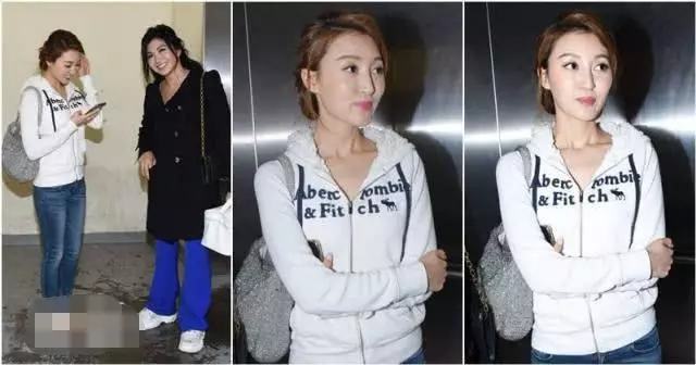 何艷娟離婚30億富豪老公後回TVB拍戲,片場椅子上休息拍戲超賣力!