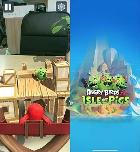 Angry Birds擴增成實境遊戲!可以不想射小豬直接M著人來打?!