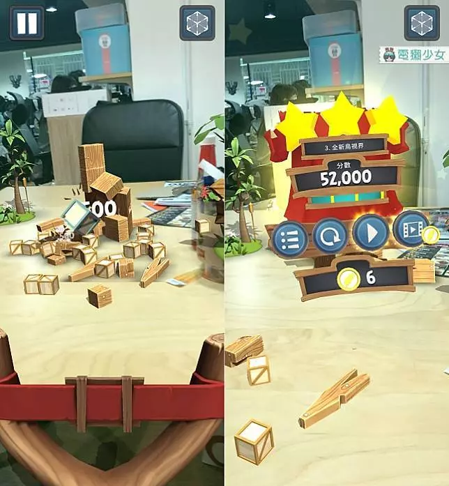 Angry Birds擴增成實境遊戲!可以不想射小豬直接M著人來打?!