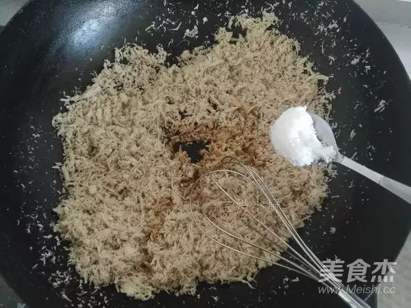 把瘦肉變成肉鬆,只用一口平底鍋,看1遍就會,學不會都難!