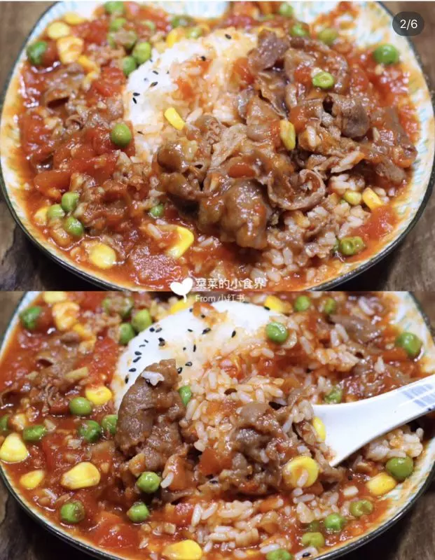 好吃到舔盤的【番茄肥牛飯】