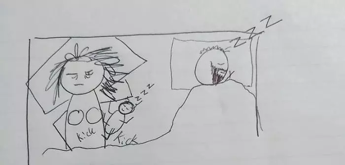 8張「讓當媽的直接想甩門」的手繪圖 她畫完後讓老公只想下跪道歉!