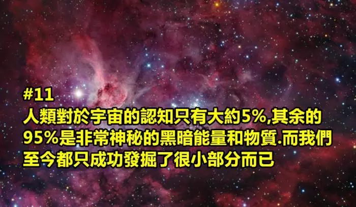 12個關於宇宙的冷知識!大家一起來探索宇宙的奧妙吧!