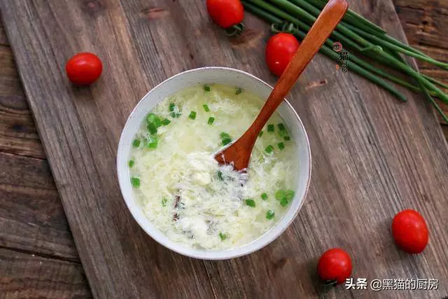 分享蛋花湯的做法,1個雞蛋就能做一鍋,漂亮又嫩滑,清淡又健康