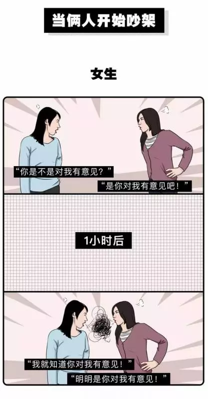 女生髮朋友圈 VS 男生髮朋友圈