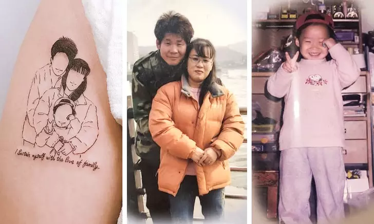 有些回憶值得記一輩子 20張「每分每秒都能思念」的最美親人刺青