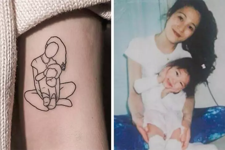 有些回憶值得記一輩子 20張「每分每秒都能思念」的最美親人刺青
