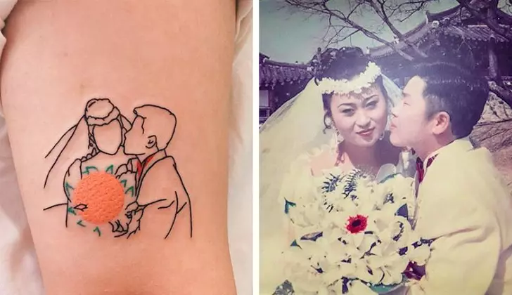 有些回憶值得記一輩子 20張「每分每秒都能思念」的最美親人刺青