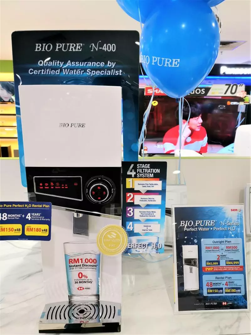 senQ 大優惠又來了?高品質濾水器瘋狂大促銷?免費送出 RM500 及 RM1000 回扣禮劵,不買就虧大了~