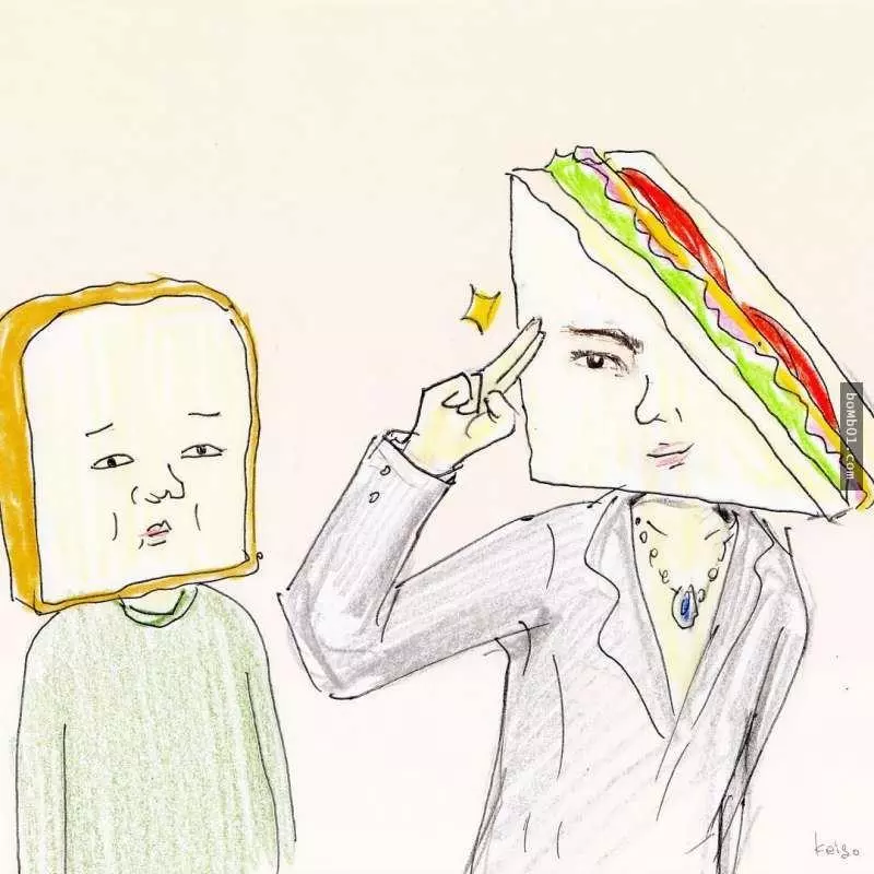 超幽默擬人插畫直接打開你的笑穴!笑到嘴都裂了!