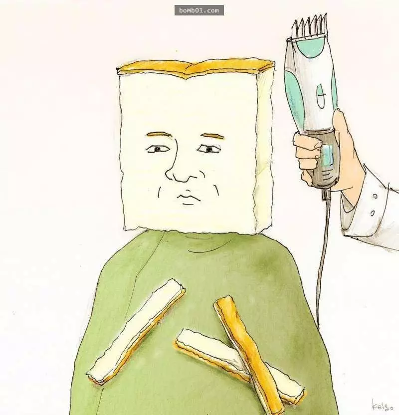 超幽默擬人插畫直接打開你的笑穴!笑到嘴都裂了!