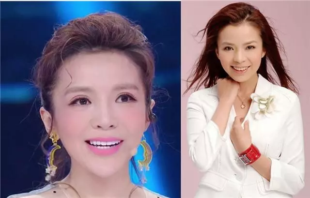 知名女主持朱迅近照風格大變,染黃髮瘦脫相還撞臉baby!