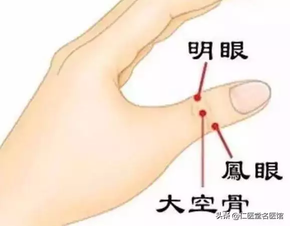 常按4個天然穴位,保護近視孩子眼睛、老花眼,視力提高到5.0