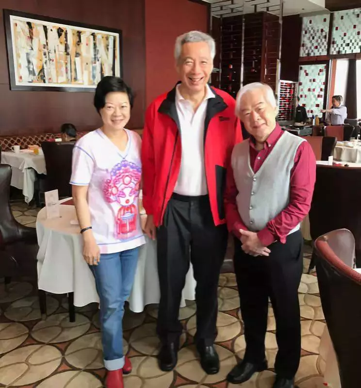 李顯龍和中國領導人會面是說英語還是華語