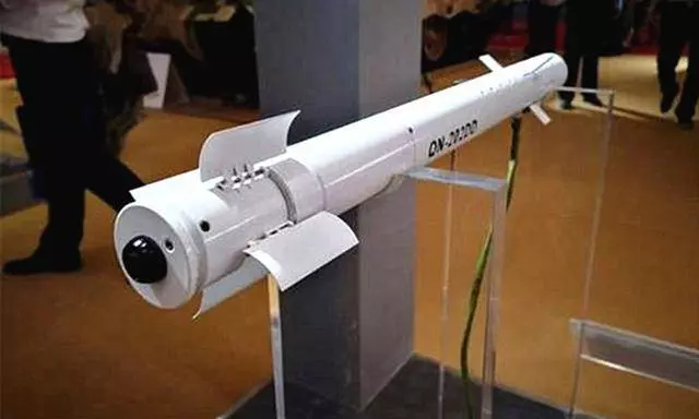 中國展示「袖箭導彈」厲害,射程可達2000米,一次可攜帶六枚