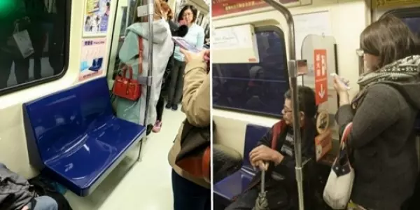 經痛+胃痛搭捷運!女學生「被阿伯逼讓座」還得意嗆:最好快統一 她「霸氣出招」讓阿伯臉垮閉嘴