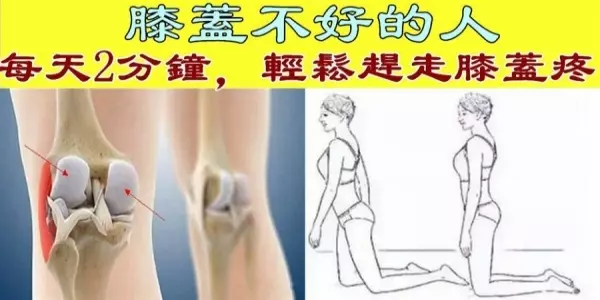 膝蓋不好的人,每天2分鐘,輕鬆趕走膝蓋疼,預防膝蓋積水,補肝補腎,頭髮也不掉了